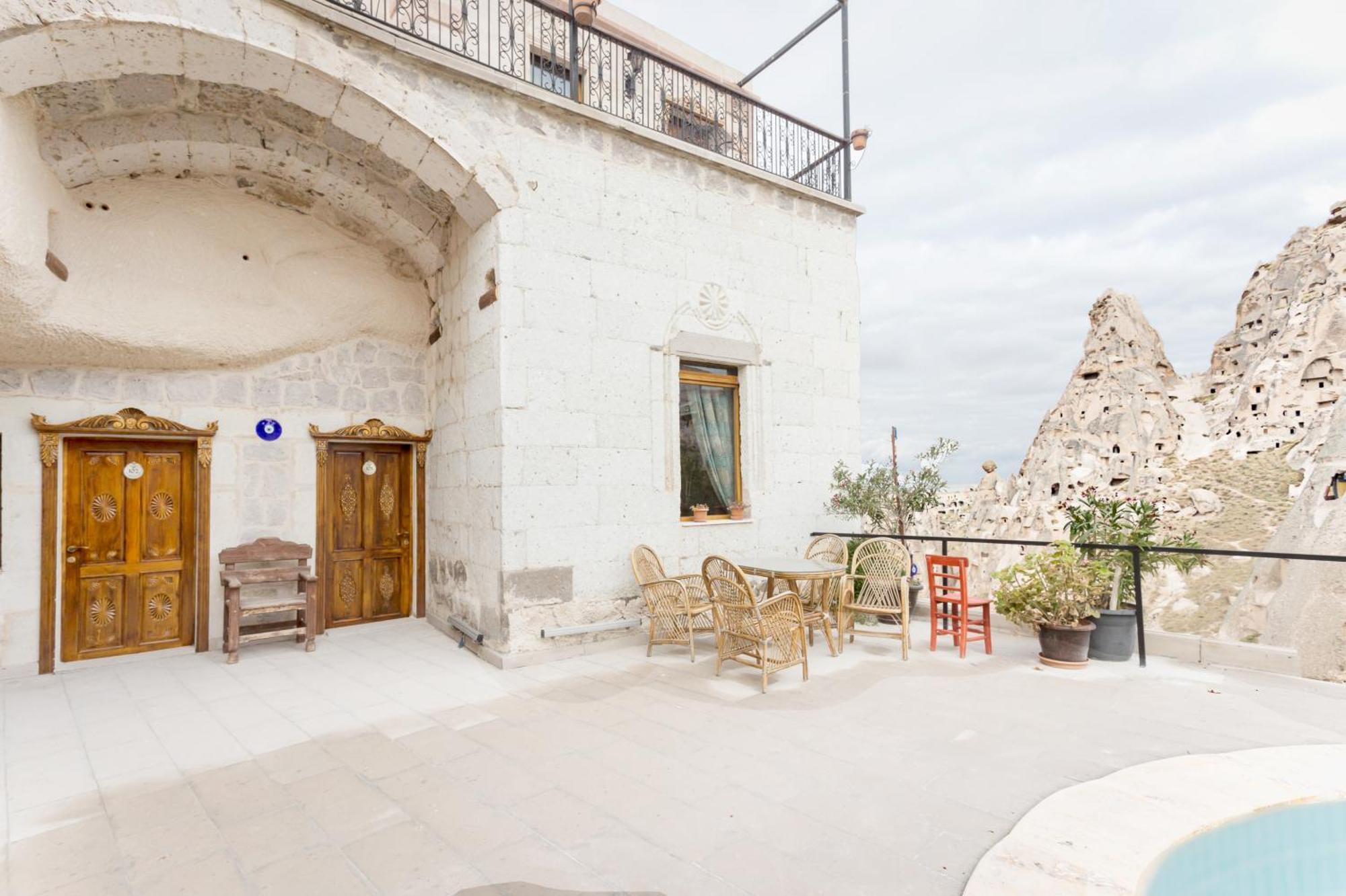 Hermes Cave Hotel Uchisar Exterior foto
