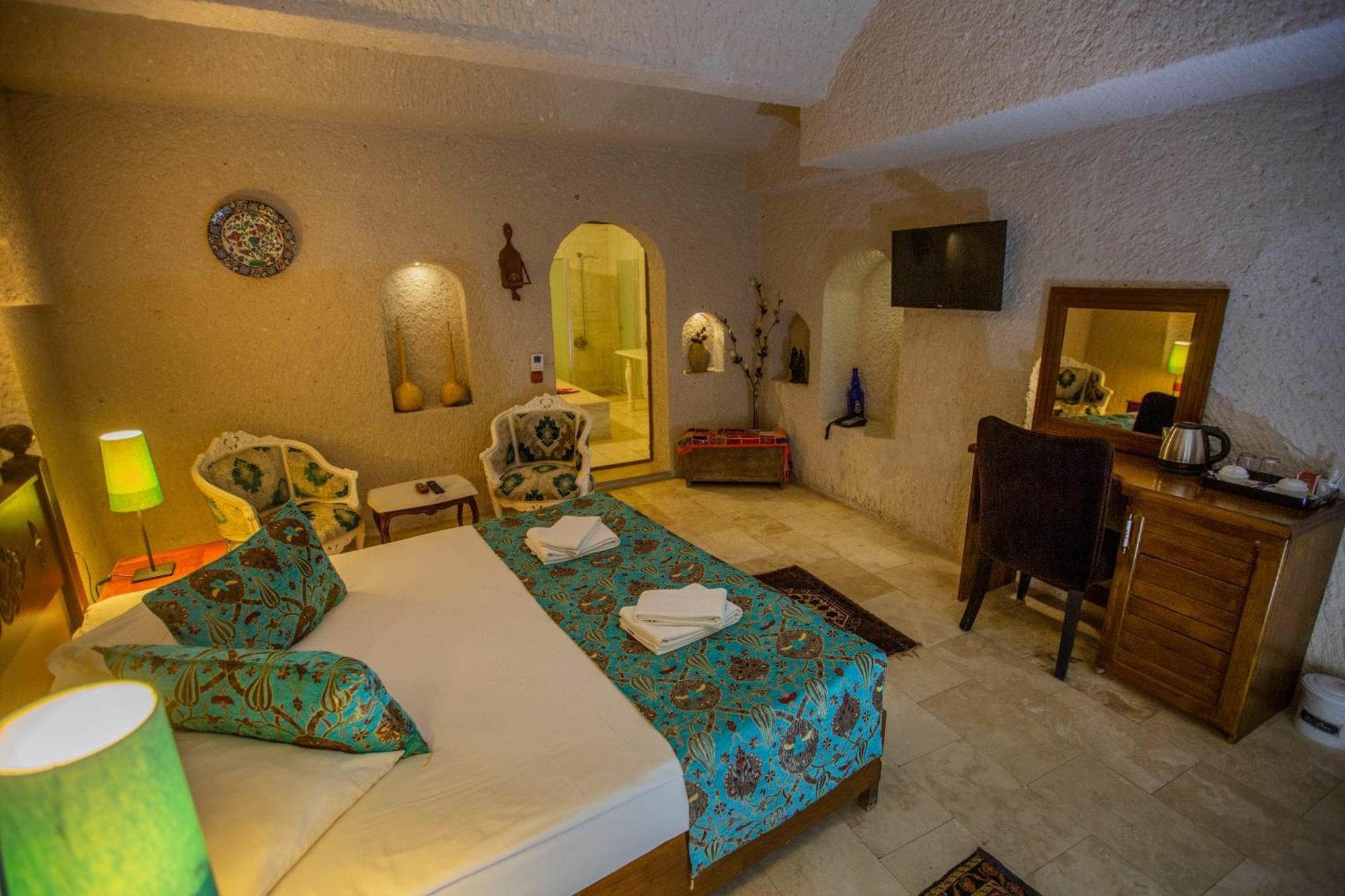 Hermes Cave Hotel Uchisar Zimmer foto