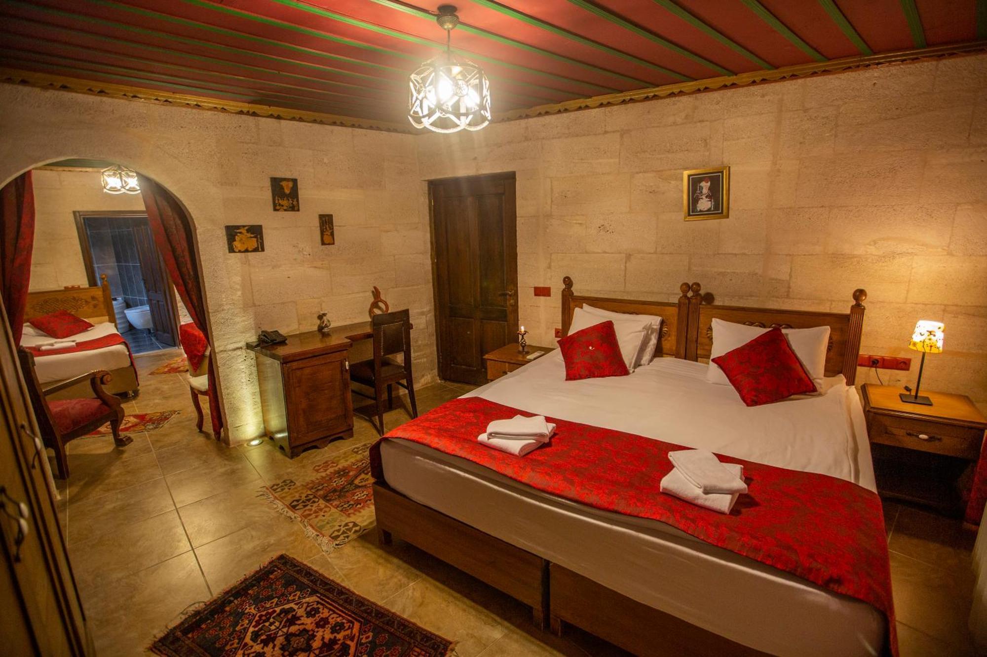 Hermes Cave Hotel Uchisar Zimmer foto