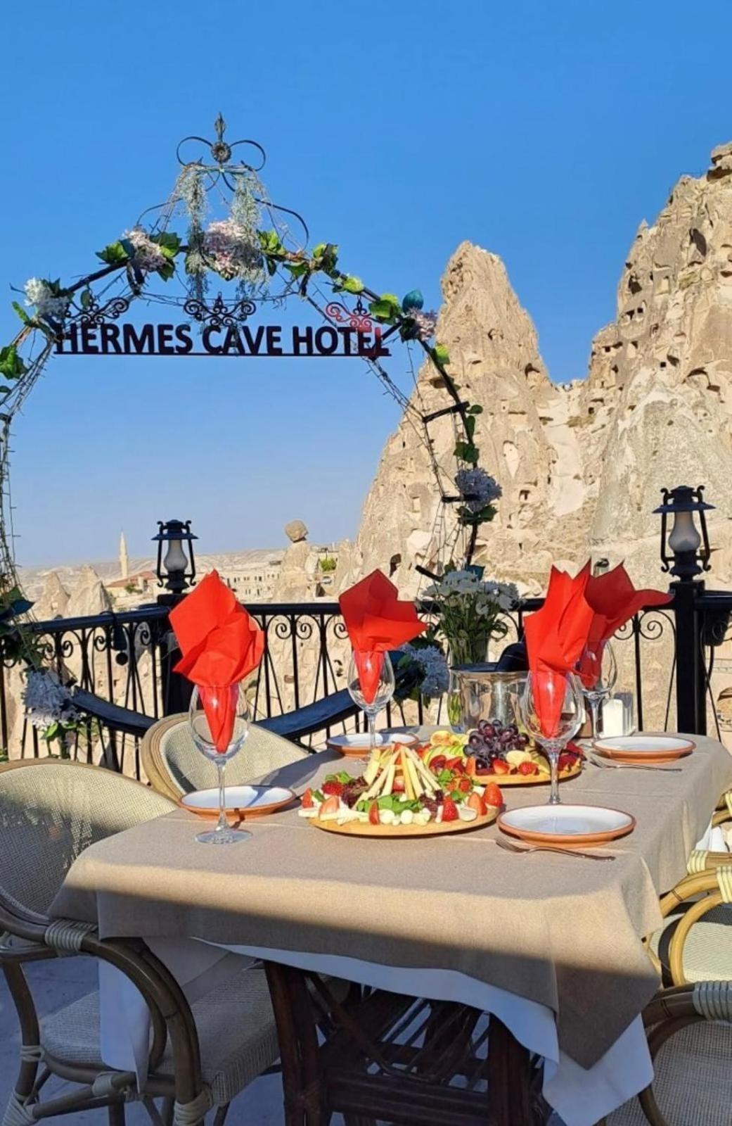 Hermes Cave Hotel Uchisar Exterior foto