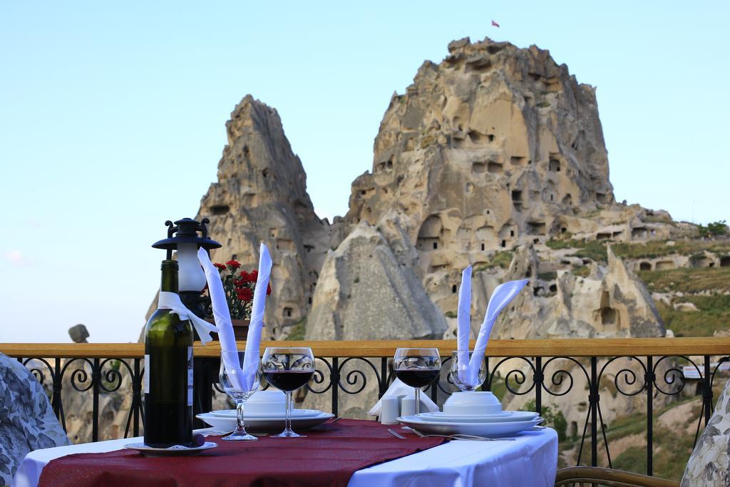 Hermes Cave Hotel Uchisar Zimmer foto